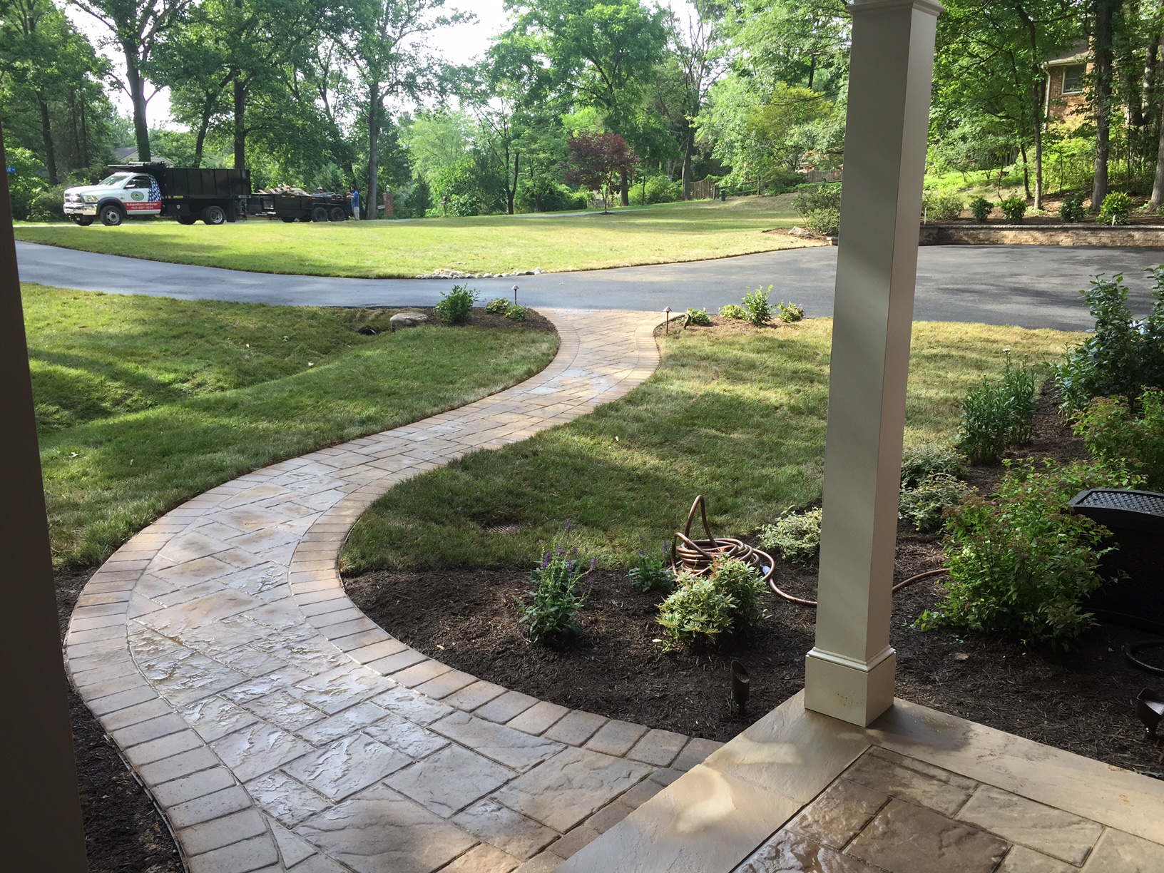 Independence Landscaping Walkways